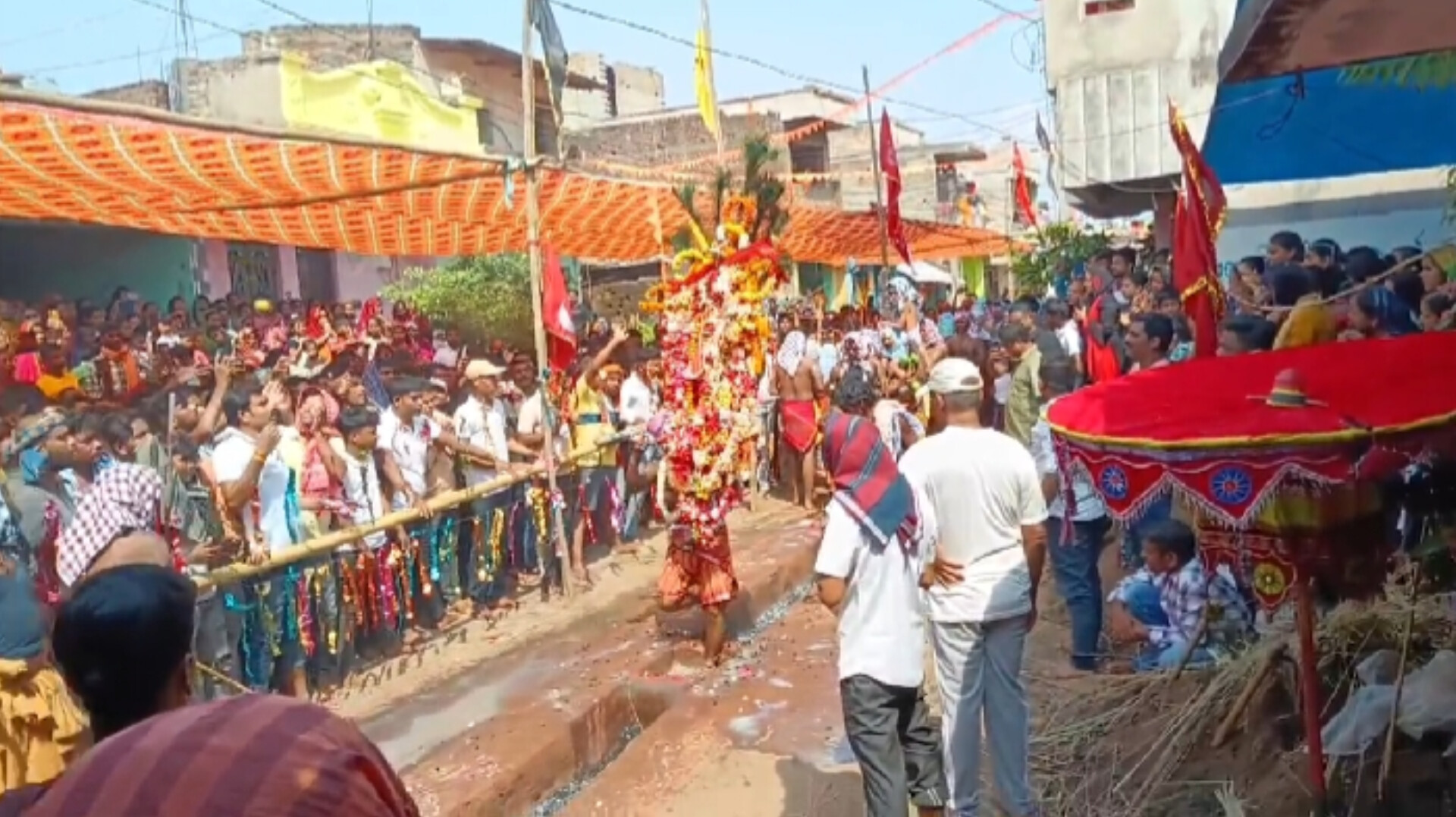 ଦଶପଲ୍ଲା ର ପ୍ରସିଦ୍ଧ ଝାମୁ ଯାତ୍ରା ଅନୁଷ୍ଠିତ।
