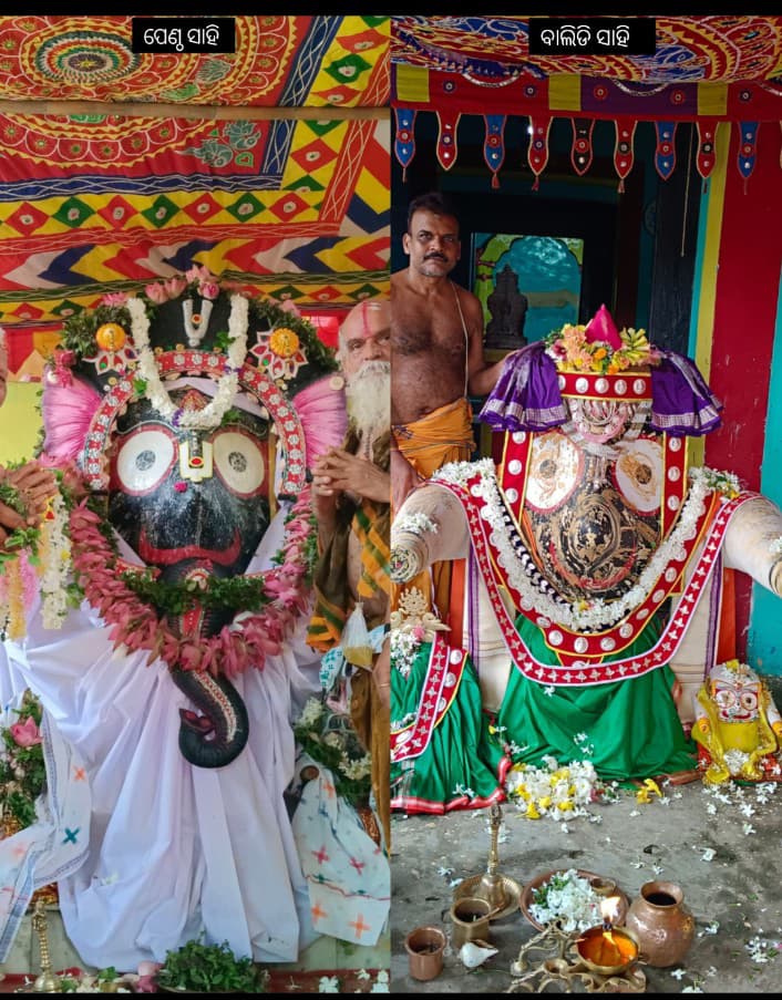 ବେଲଗୁଣ୍ଠାରେ ହାତୀ ବେଶରେ ଦର୍ଶନ ଦେଲେ ଜଗନ୍ନାଥ